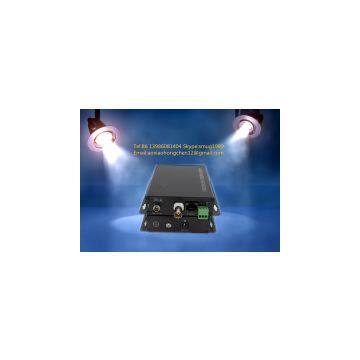 Outdoor RS485 data Ethernet HDTVI to fiber converter for PTZ data&1ch 10/100M ethernet&1CH720P 1080P TVI over fiber 20KM