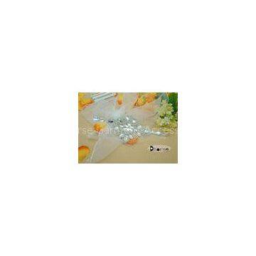 Sew On Bling Bling Rhinestone Beaded Applique With Mesh Back For Wedding Dress