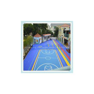 PP Interlocking Mats/Outdoor Basketball Sports Flooring