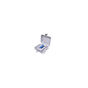 outdoor/indoor FTTH Fiber optic plastic Distribution box 8core waterproof IP55 PC/ABS