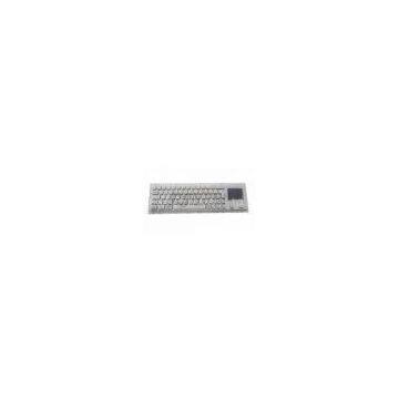 65 Key Industrial Metal Keyboard With Touchpad , Cherry Mechanical Switch