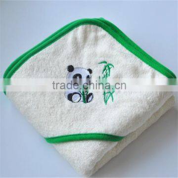 2016 new products China supplier high quality 100% cotton hooded towel for baby