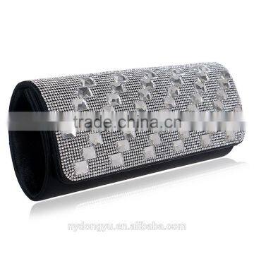 Rhinostone Deco Fancy Clutch Bag / Women Wonderful Rhino Purse Evening Handbag Gorgeous Bridal Wedding Purse Party Bag Handbag photo-2