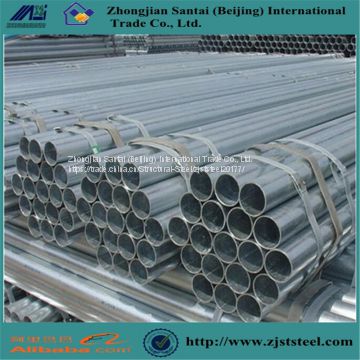 Galvanized Round tube for building material fence pipe guardrail