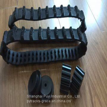 Rubber Track 50*20*46 for Small Robot/Wheelchair/Vehicle