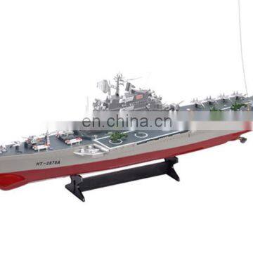 Remote Control Boats Hengtai Upgraded 1:275 Remote Control Model Aircraft Carrier High Speed RC Boat