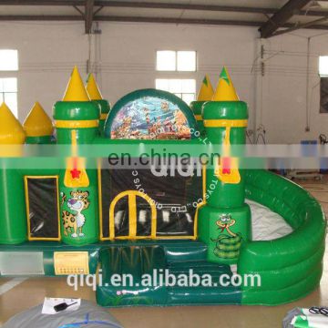 QIQI Green Inflatable Used Party Jumpers for Sale