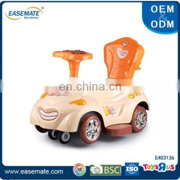 2016 New Style Custom plastic ride on car slide toy