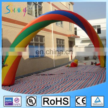 NEW Outdoor Entrance Advertising Inflatable Rainbow Arch For Sales