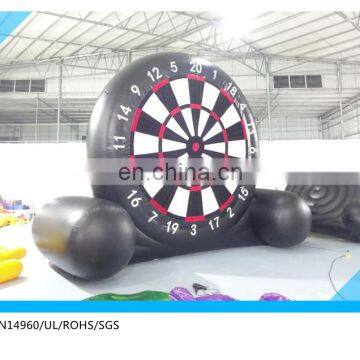 outdoor inflatable soccer dart board/inflatable dart game/inflatable soccer darts