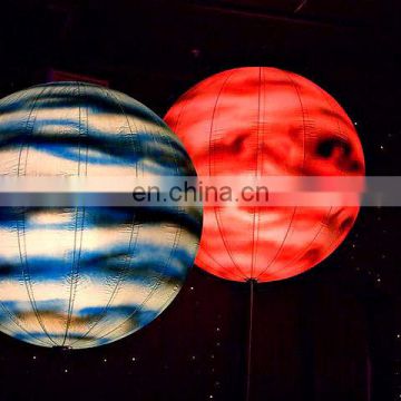 color changeable inflatable led balloon light