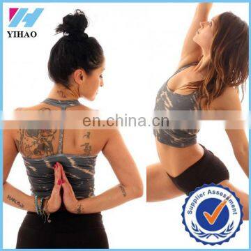 Trade Assurance 2015 Yihao Women Hot yoga dance swim more conservative ladies tank Top wholesale