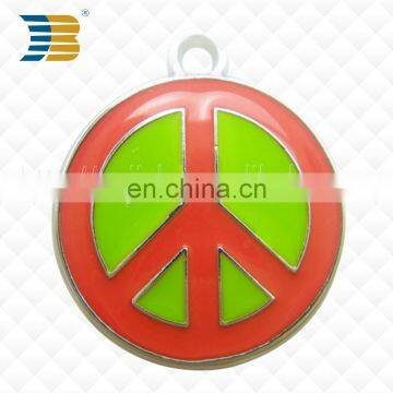 wholesale cheap custom logo enamel metal charms