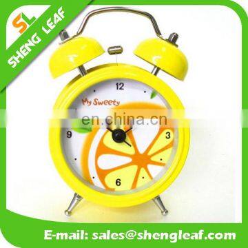 wholesale High quality Colorful lights alarm clock with custom design logo