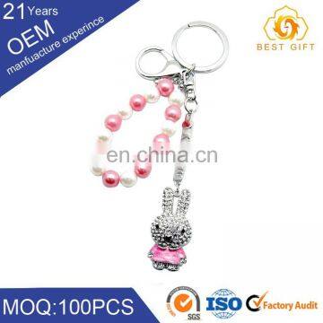Factory hot selling soft animal shaped plush dragon keychain