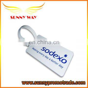 customized eco-friendly plastic pvc luggage tag