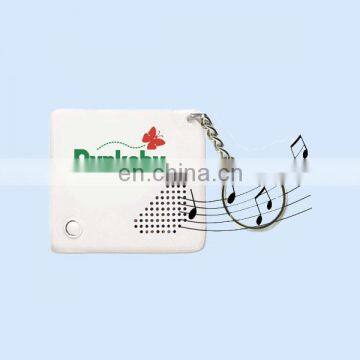 Custom Printing and Music Voice Recording Sound Key Holder