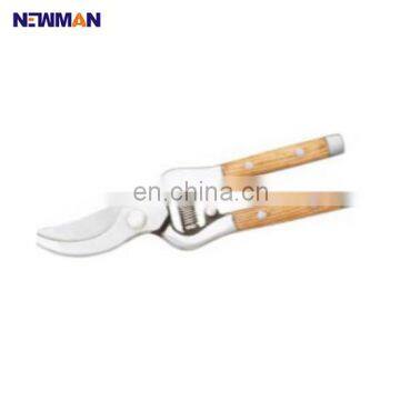 Wooden Handle Drop Forged Garden Tool Pruning Shear