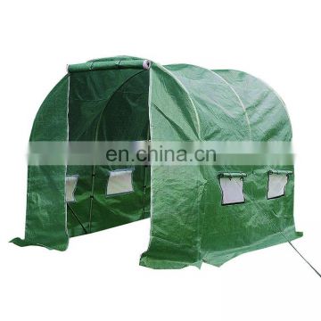 Hot Sale High Quality PE Leno Tunnel Greenhouse