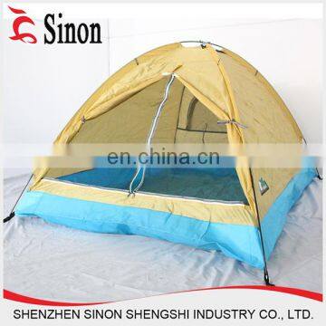 One Layers 2 Person Dome Tent Fast Open Tents For Camping