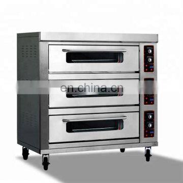 Luxury Microcomputer Control Pizza Oven Electrical Commercial Pizza Oven / Baking Oven