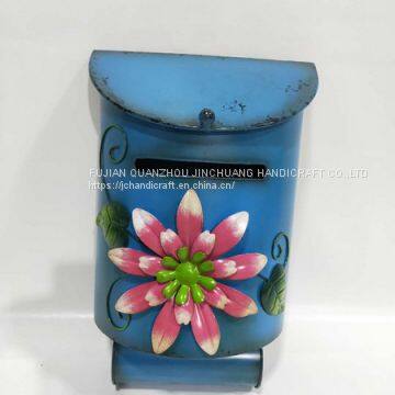 Metal hot sale mailbox/letters box for home decoration