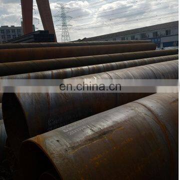Large diameter galvanized welded steel pipe price