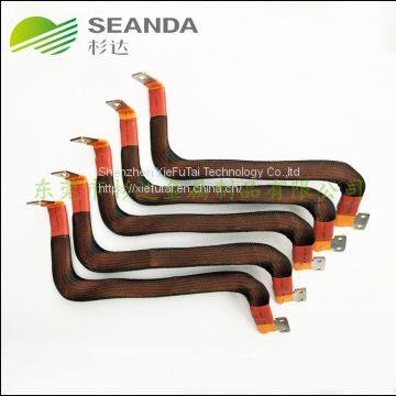 High Quality Earth Wire Bare Copper Ground Flexible Weave Copper Busbar photo-3