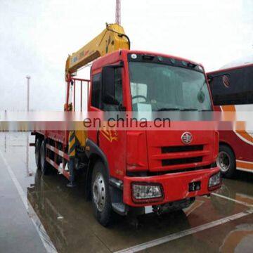 truck with crane SQ14SK4Q lifting 14 tons small truck mounted crane