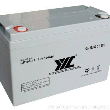JYC 12v100ah Batteries Solar Battery 12v 200ah for UPS System Uninterrupted Power Supply