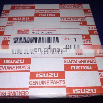 Diesel Engine 4BG1T 6BG1T Spare Parts Piston Rings 1-12121146-0 1-12121065-0 1-12121115-0 for EX200-5