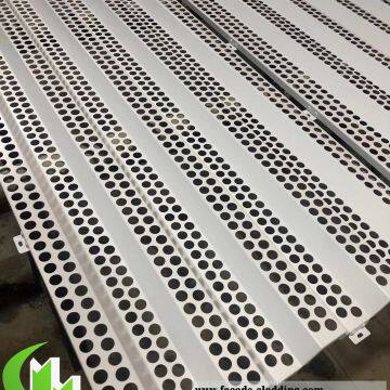 External Perforated Metal Facades Aluminum Claddings Supplier in China photo-3