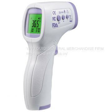 non-contact digital head thermometer infrared with CE FDA FCC certificate