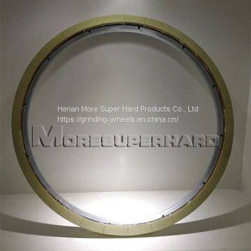 Peripheral diamond grinding wheel