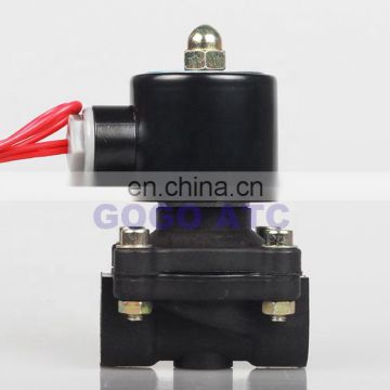 2 way Brass coil Air gas water plastic solenoid valve 1 inch 1-1/4" Normally close 2W250-25 2W320-32 Engineering plastics valve