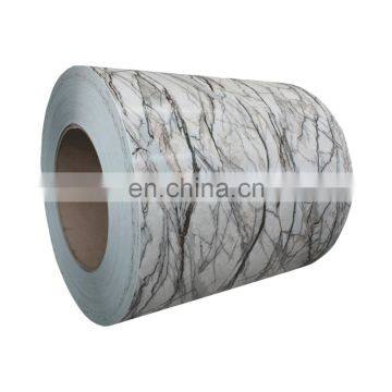 Full form color coated prepainted galvanized stone grain ppgi steel coil