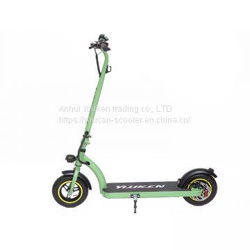 2020 Hot selling Youcan 5.0 Lithium Battery 36v 10Ah 350w 12 inches steel frame easy folding electric scooter