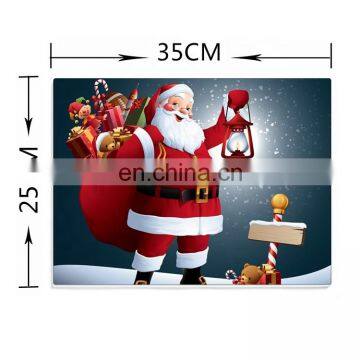 OEM Fine Merry Christmas Stained Glass Cutting Boards