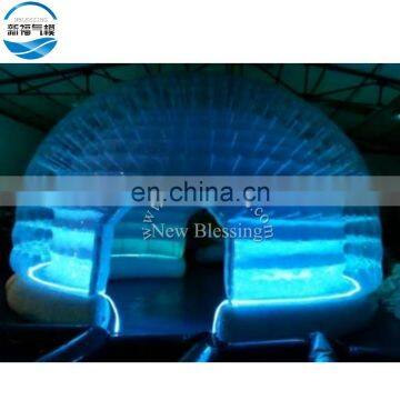 Latest Exhibit clear dome tent/Transparent show room/Inflatable exhibition decoration