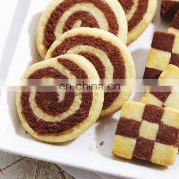 Large Capacity Mochi Filling Machine Mochi Ice Cream Ecrusting Machine Two Color Panda Cookies Machine for Sale photo-5