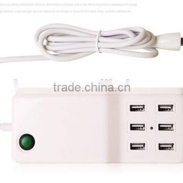 Hot New Products for 2015 6 Port Usb Charger,5V 12A Usb Wall Charger,6 Usb Universal Charger,wall Charger