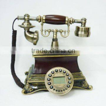 2013 apartment desktop antique wood telephone