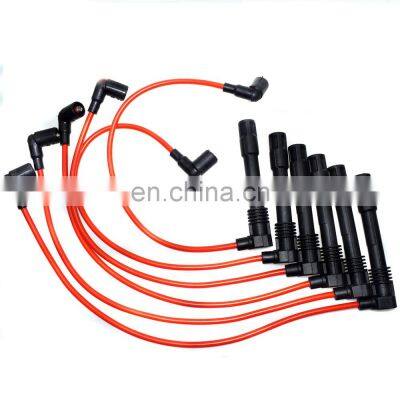 Free Shipping!6Pcs Spark Plug Wire 57055 for Volkswagen Passat Audi A4 A6 Quattro 2.8L