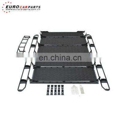 W463 roof rack fit for G-class W463 all year stainless steel roof rack with ladder upgrade style will not rust