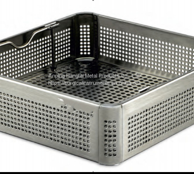 Perforated Stainless Steel Trays Sterilisation Basket – Replace Green Plastic Trays photo-2