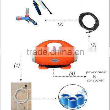 (73032) 12 Litre 50 Walt Electric Portable 12VDC Car Socket Car Wash Pump photo-4
