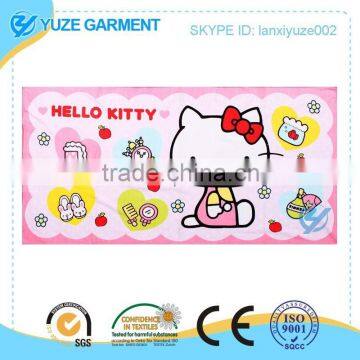 China promotional reactive print beach towels for kids OEM