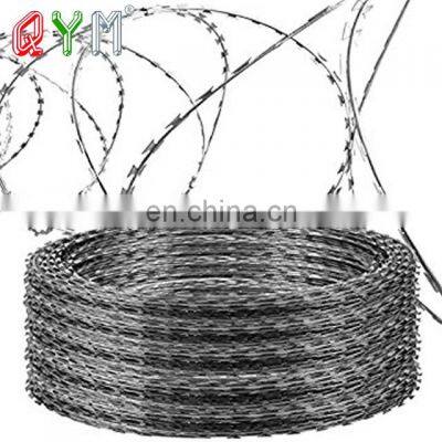 Price Razor Barbed Wire Galvanized Concertina Razor Barbed Wire