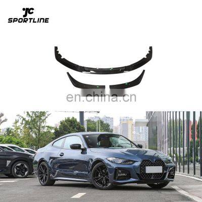 Dry Carbon Fiber G22 Front Splitter Lips for BMW G22 G23 G26 430i 440i M Sport 2020 2021 photo-2