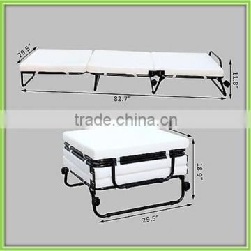 Low Price Extra Steel Folding Bed/Cheap Folding Bed